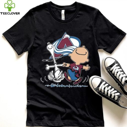 Nhl Colorado Avalanche Charlie Brown Snoopy Colorado Avalanche hoodie, sweater, longsleeve, shirt v-neck, t-shirt