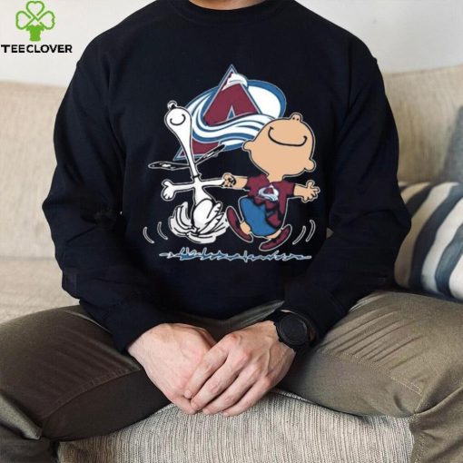 Nhl Colorado Avalanche Charlie Brown Snoopy Colorado Avalanche hoodie, sweater, longsleeve, shirt v-neck, t-shirt