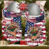 Nhl Buffalo Sabres American Flag Custom Name Crocs Clog