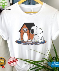 Nhl hockey new york islanders snoopy the Peanuts movie shit shirt