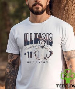 Niccolo Moretti 11 University of Illinois basketball hoodie, sweater, longsleeve, shirt v-neck, t-shirt