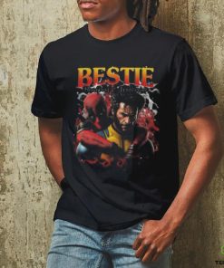 Nice Beastie marvel deadpool and wolverine shirt