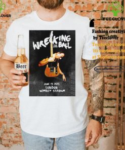 Nice Bruce springsteen london wembley stadium 2013 tour poster shirt