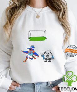 Nice Charlotte VS Inter Miami MLS 2024 mascot cartoon soccer shirt