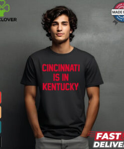 Nice Cincinnati Is In Kentucky Cleveland Guardians 2024 AL Central Division Champions shirt