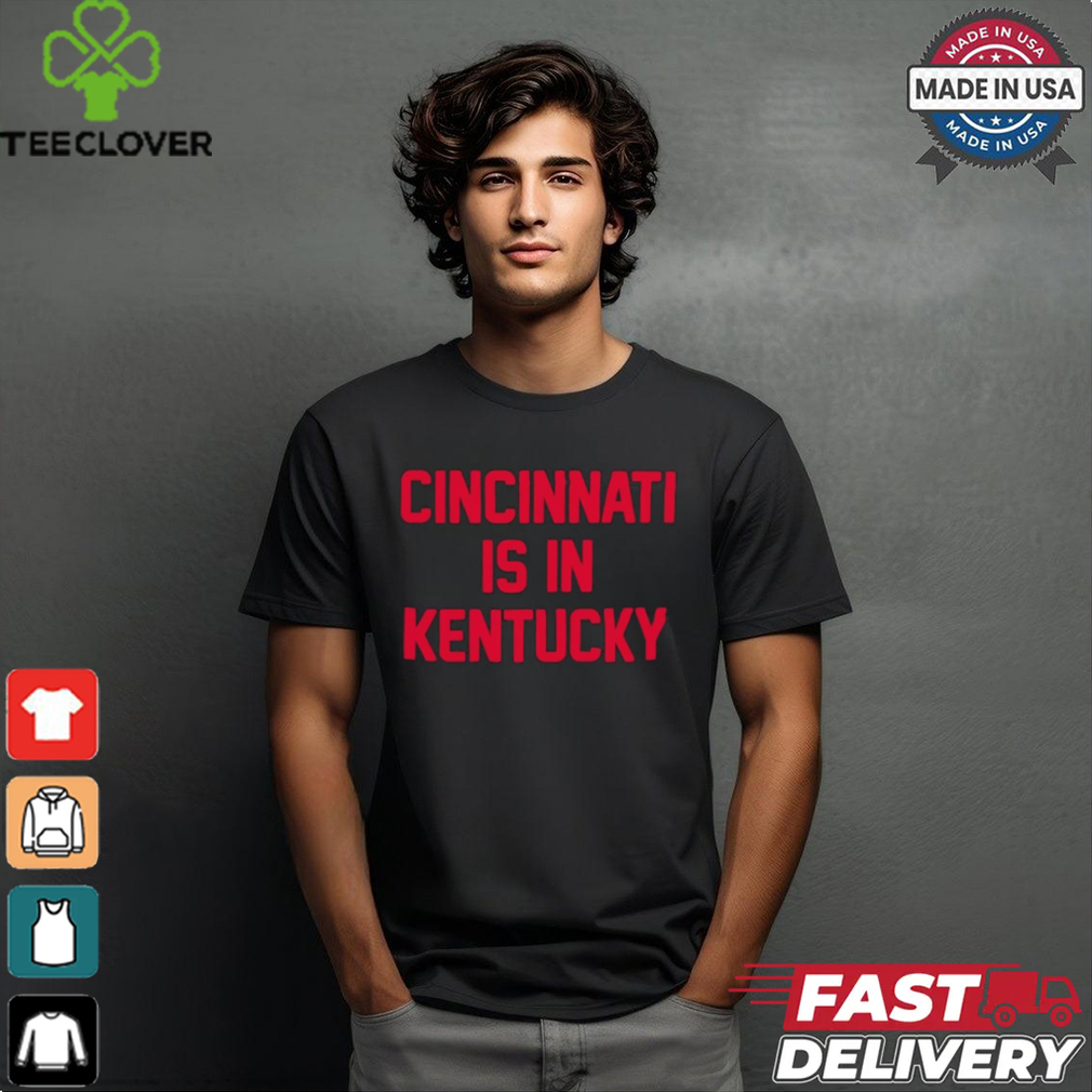 Nice Cincinnati Is In Kentucky Cleveland Guardians 2024 AL Central Division Champions shirt Nice Cincinnati Is In Kentucky Cleveland Guardians 2024 AL Central Division Champions shirt