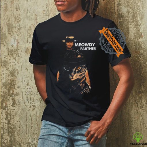 Nice Clint eastwood meowdy partner vintage shirt