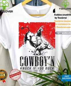 Nice Cowboy’n knuck if you buck men’s marlboro shirt