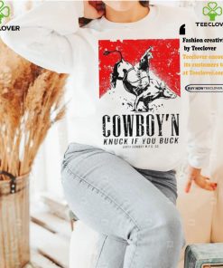 Nice Cowboy’n knuck if you buck men’s marlboro shirt