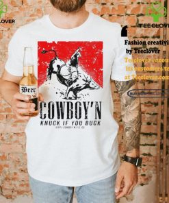 Nice Cowboy’n knuck if you buck men’s marlboro shirt