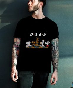 Nice Friends Party Dog Cartoon Tv Series Shirt