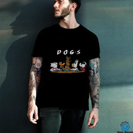 Nice Friends Party Dog Cartoon Tv Series Shirt