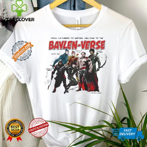 Nice From youtubers to heroes welcome to the baylen verse hoodie, sweater, longsleeve, shirt v-neck, t-shirt