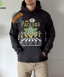 Nice Green bay packers the legends of the packers thank you fan signatures 2024 shirt