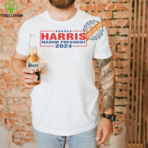 Nice Harris madam president 2024 supporter hoodie, sweater, longsleeve, shirt v-neck, t-shirt