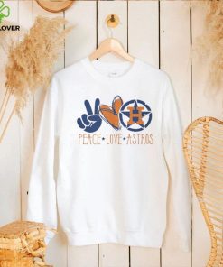 Nice Houston Astros Peace Love Astros Shirt