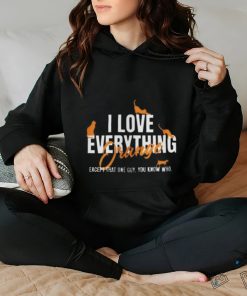 Nice I love orange anti Trump kamala harris 2024 vote blue 2024 shirt