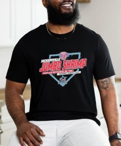 Nice Jacksonville jumbo shrimp bimm ridder navy affiliate shirt