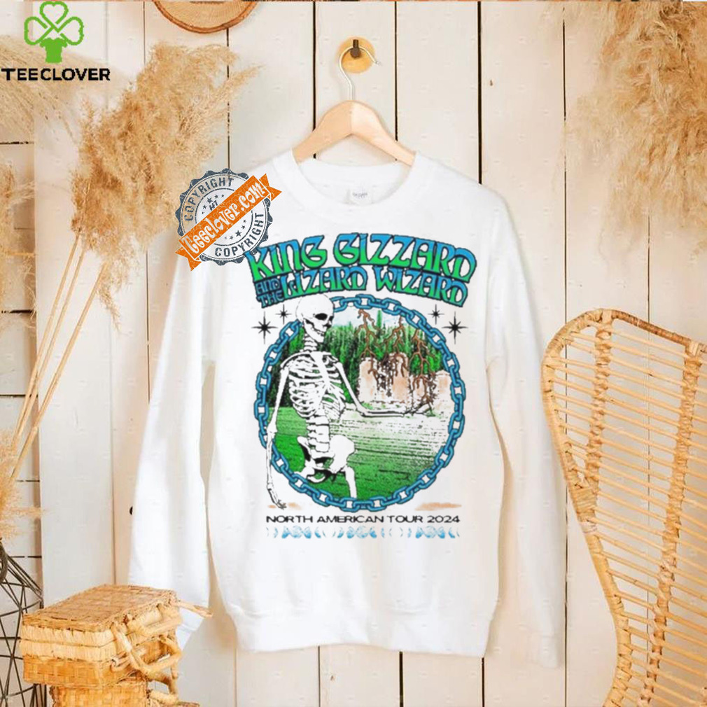 Nice King Gizzard And The Lizard Wizard Tour North American 2024 Shirt Nice King Gizzard And The Lizard Wizard Tour North American 2024 Shirt