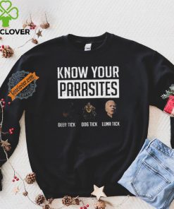 Nice Know your parasites hoodie, sweater, longsleeve, shirt v-neck, t-shirt deer tick dog tick luna tick