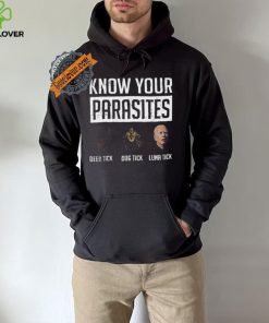 Nice Know your parasites hoodie, sweater, longsleeve, shirt v-neck, t-shirt deer tick dog tick luna tick