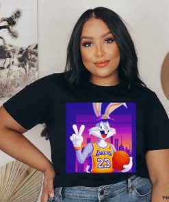 Nice Los Angeles Lakers 23 bunny player Lakers Win shirt