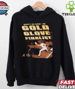 Nice Matt Olson Atlanta Braves Gold Glove Award Finalist 2024 T shirt