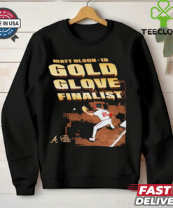 Nice Matt Olson Atlanta Braves Gold Glove Award Finalist 2024 T shirt