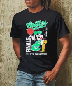 Nice Mickey Mouse 2024 NBA Finals All in the Boston Celtics hoodie, sweater, longsleeve, shirt v-neck, t-shirt