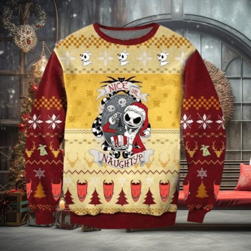 Nice Or Naughty Christmas Ugly Sweater