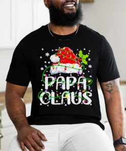 Nice Papa Claus Christmas Lights hoodie, sweater, longsleeve, shirt v-neck, t-shirt