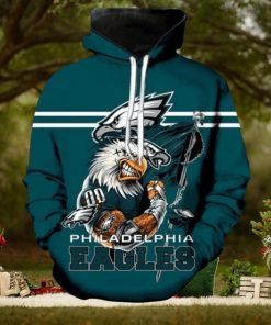 Nice Philadelphia Eagles 3D Hoodie