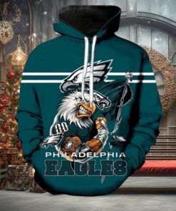 Nice Philadelphia Eagles 3D Hoodie