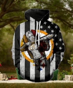 Nice Pittsburgh Steelers 3D Hoodie Harley Quinn NFL