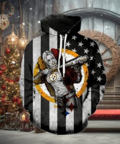 Nice Pittsburgh Steelers 3D Hoodie Harley Quinn NFL