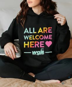 Nice Pride Month All Are Welcome Here Wgi T shirt 2 Nice Pride Month All Are Welcome Here Wgi T shirt