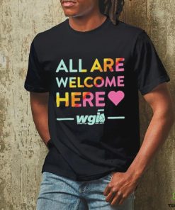 Nice Pride Month All Are Welcome Here Wgi T shirt 3 Nice Pride Month All Are Welcome Here Wgi T shirt