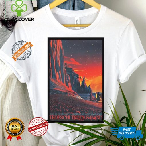 Nice Tedeschi trucks band july 26 27 2024 red rocks amphitheatre morrison co shirt