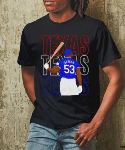 Nice Texas Rangers Adolis García 53 Texas Texas Texas shirt