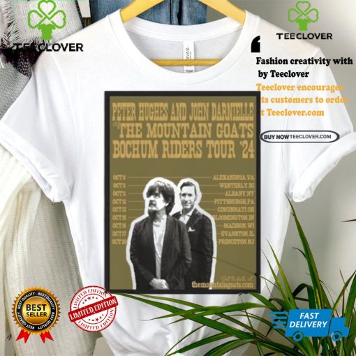 Nice The Mountain Goats Bochum Riders Tour August 2024 Shirt
