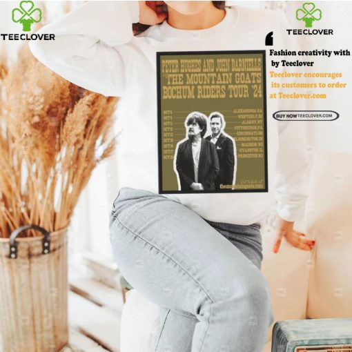 Nice The Mountain Goats Bochum Riders Tour August 2024 Shirt