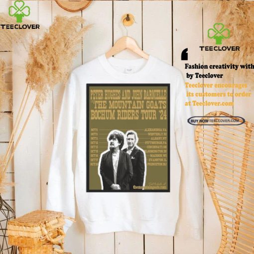 Nice The Mountain Goats Bochum Riders Tour August 2024 Shirt