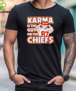 Nice Travis Kelce Karma is the guy on the Kansas City Chiefs shirt