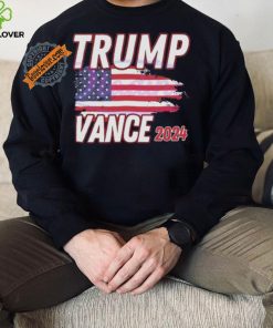 Nice Trump Vance 2024 Flag Maga American flag shirt
