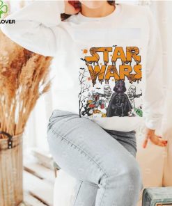 Nice Vintage star wars halloween disney family 2024 shirt