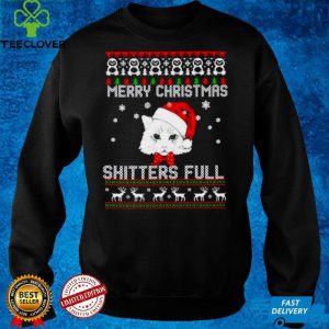 Nice cat Merry Christmas shitters full Christmas hoodie, sweater, longsleeve, shirt v-neck, t-shirt