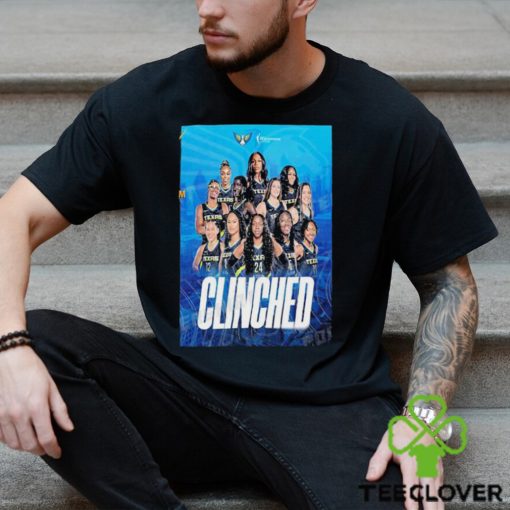 Nice dallas wings clinched wnba playoff 23 shirt