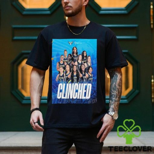 Nice dallas wings clinched wnba playoff 23 shirt