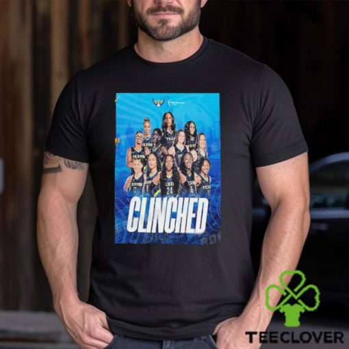 Nice dallas wings clinched wnba playoff 23 shirt