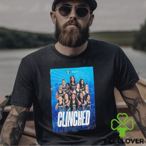 Nice dallas wings clinched wnba playoff 23 shirt